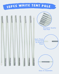 TEKXYZ PVC base with water bag demonstrating outdoor stability