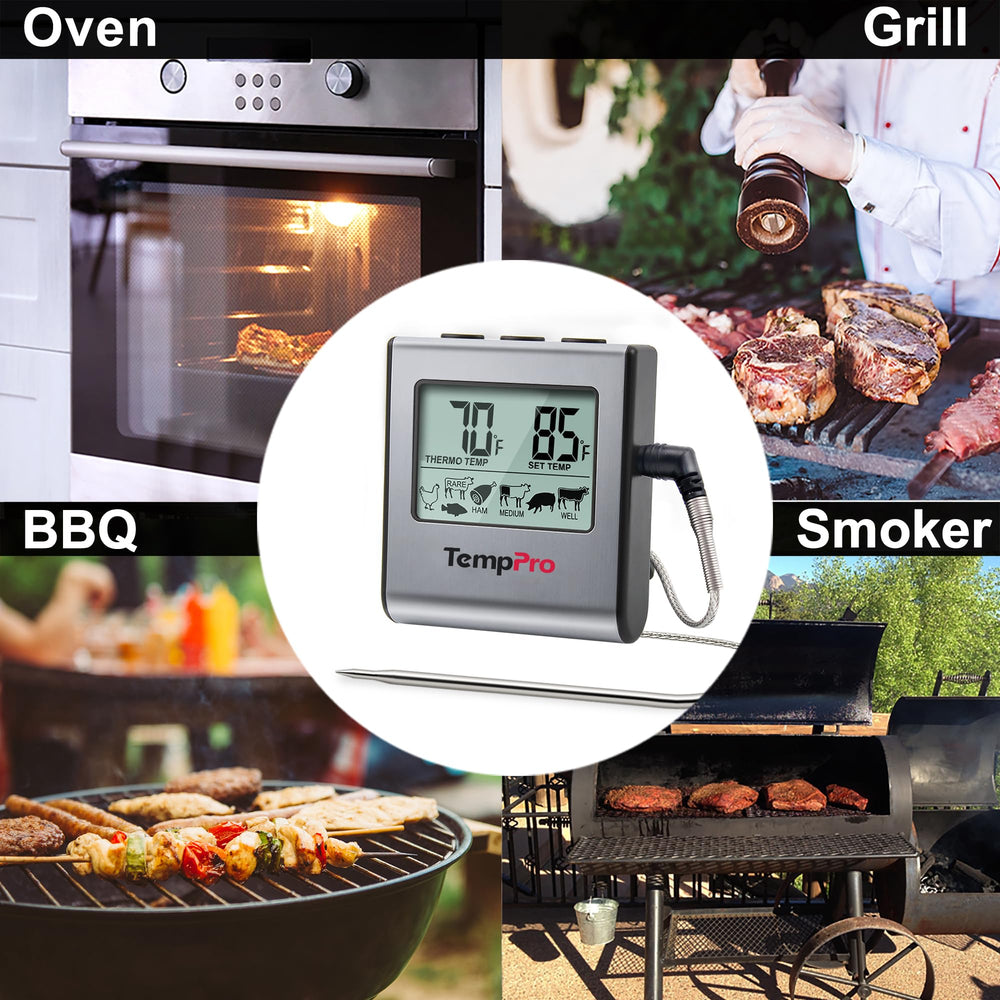 TempPro on kitchen counter showing accessible controls and usability