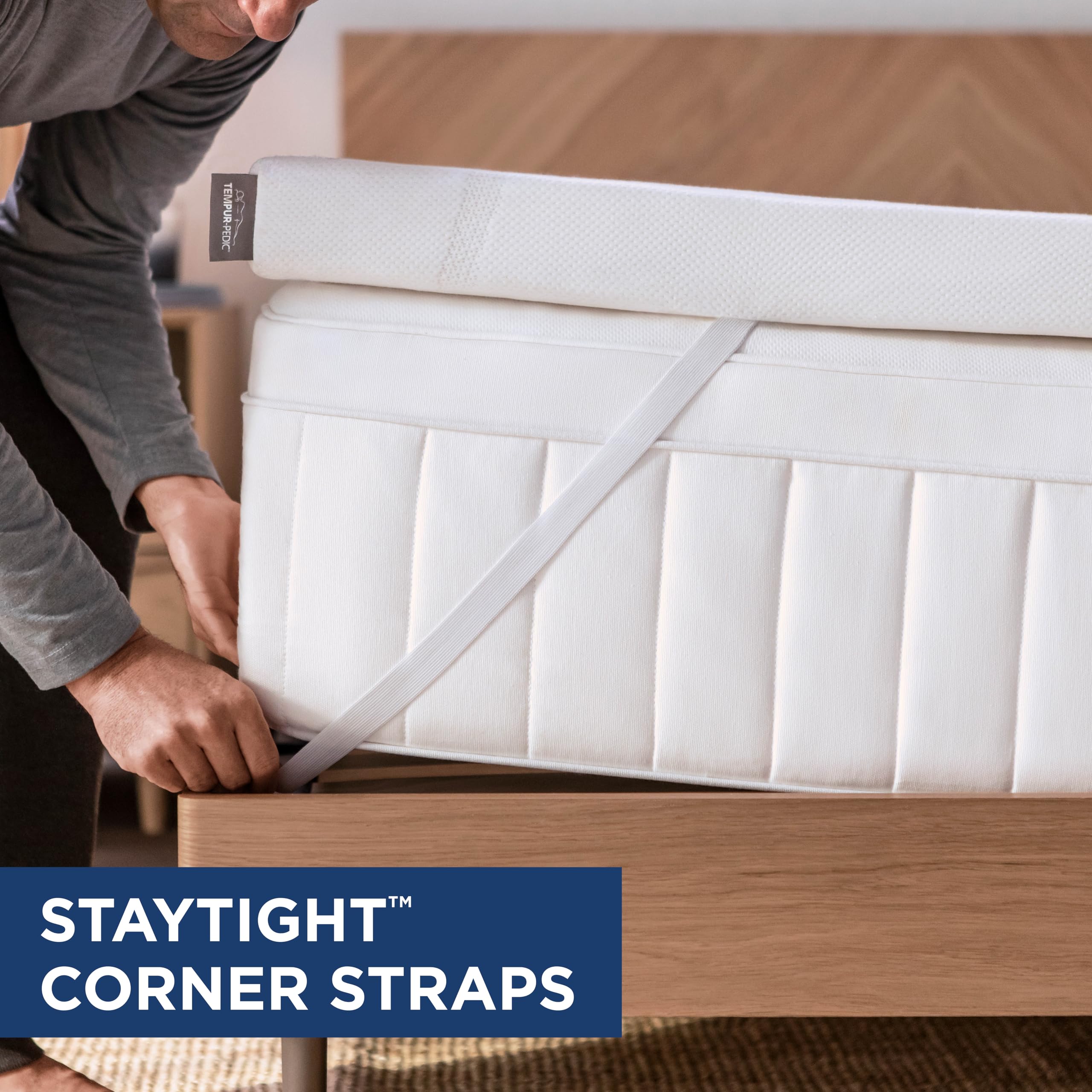 Tempur-Pedic couple sleeping to show strong motion isolation benefit