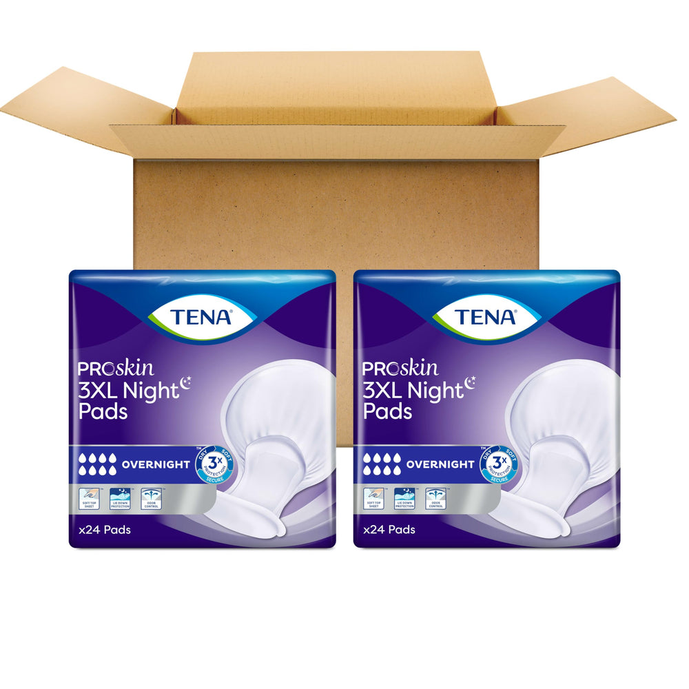 TENA close-up of soft top layer texture providing gentle comfort to skin