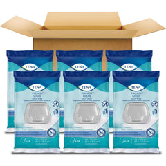 TENA ProSkin wipe texture close-up highlighting soft fibers and lotion for gentle cleansing