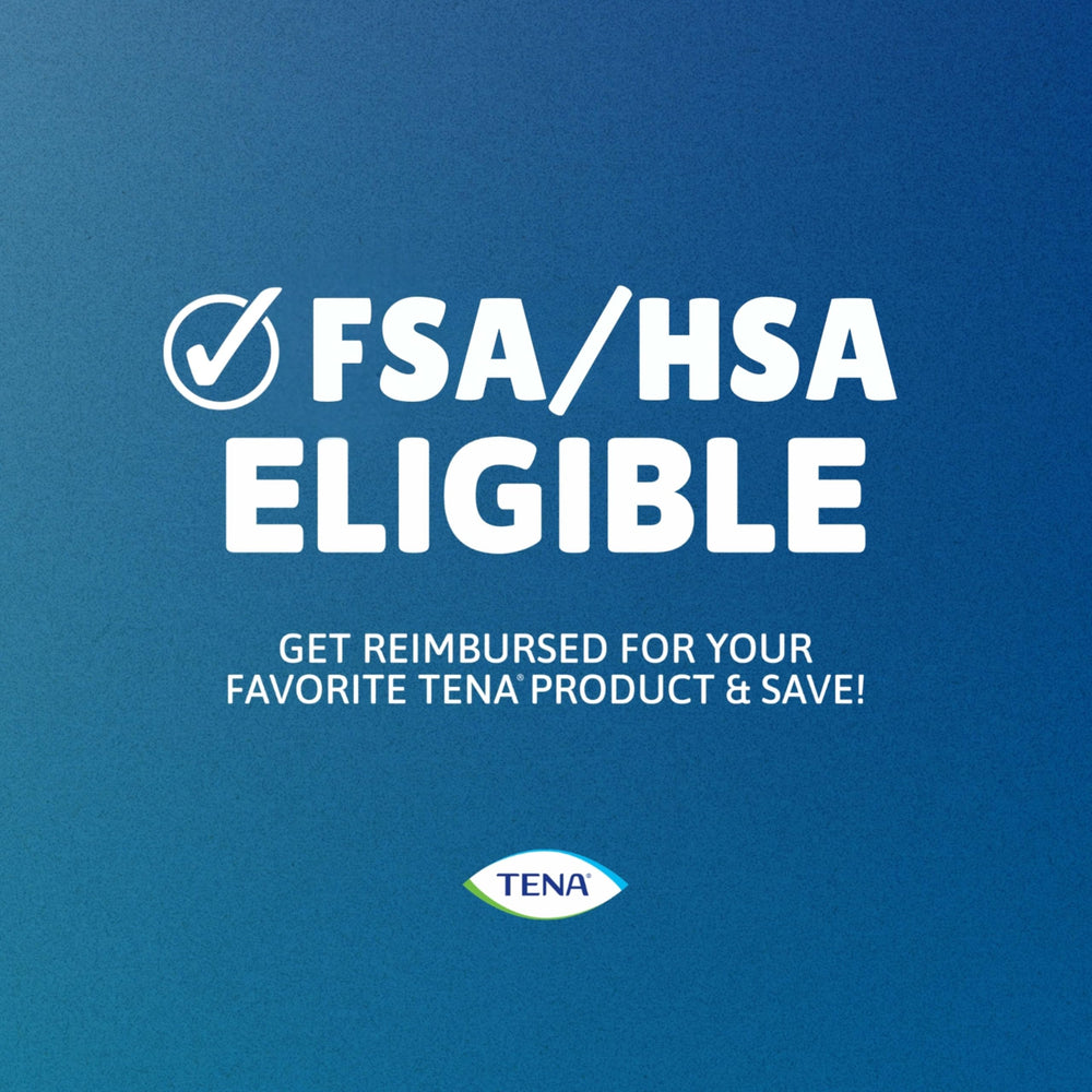 TENA ProSkin wipe in hand demonstrating easy unfolding and convenient, no-rinse use