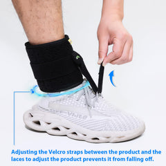 TENB side profile inside a sneaker demonstrating compatibility and discreet support
