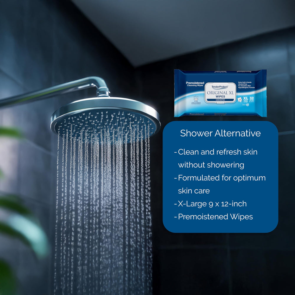 TenderProtect flip-top lid detail for easy one-handed dispensing