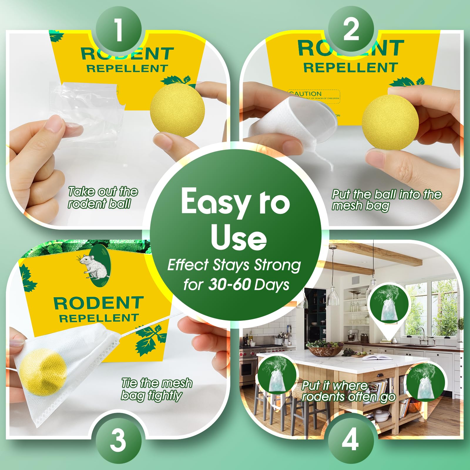 tenerolike ball positioned in kitchen pantry protecting stored food