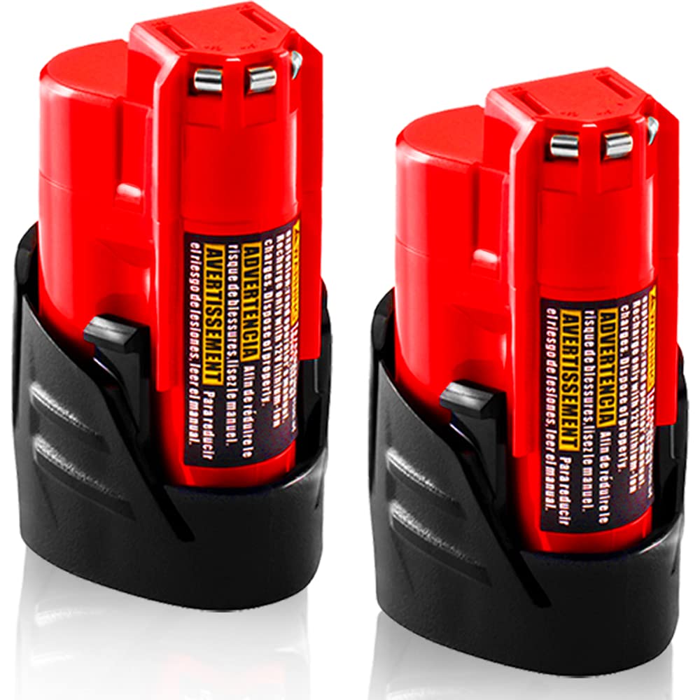 TenHutt front view of 2-pack M12 replacement showing compact design and compatibility benefits