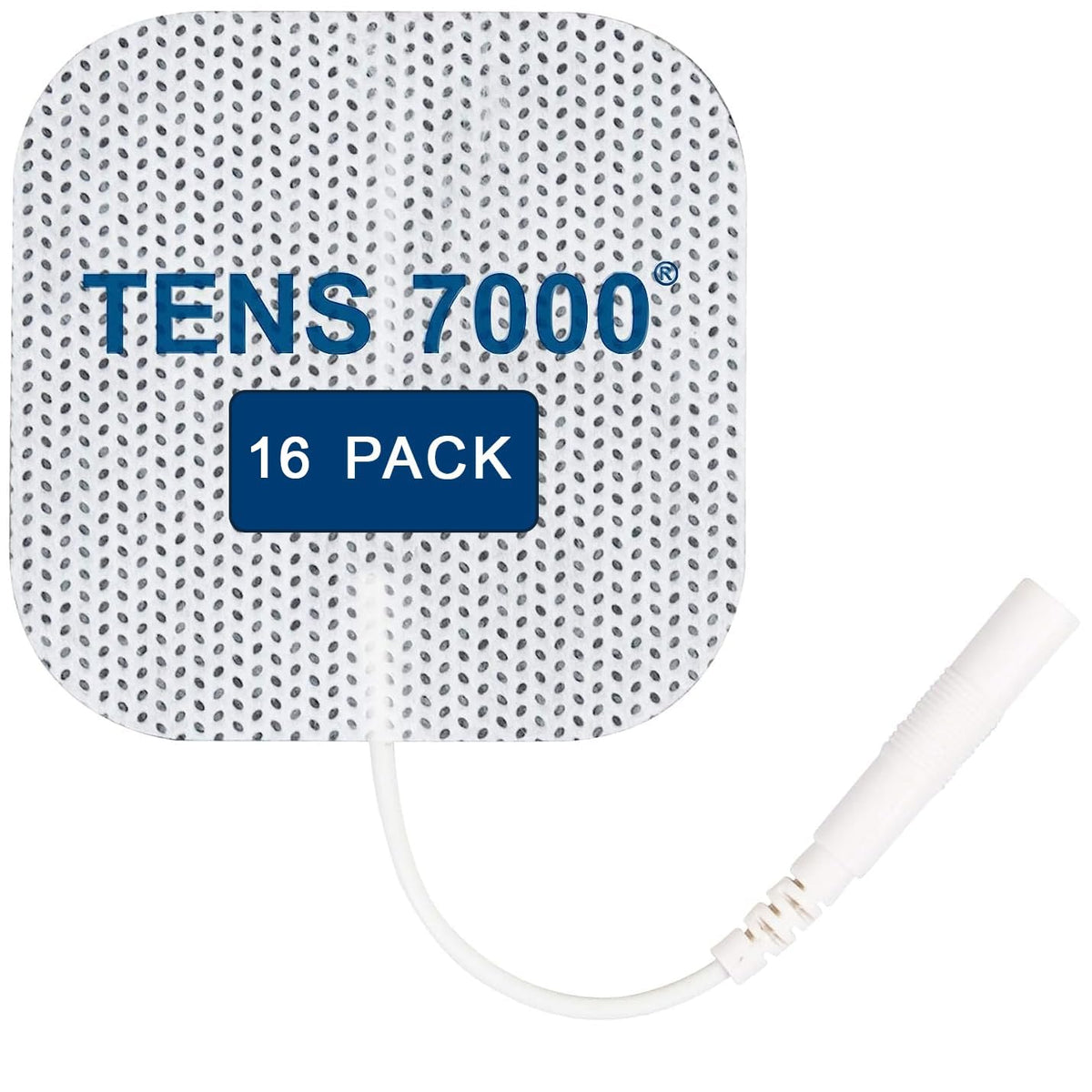 TENS 7000 front packaging showing 16 count and benefits