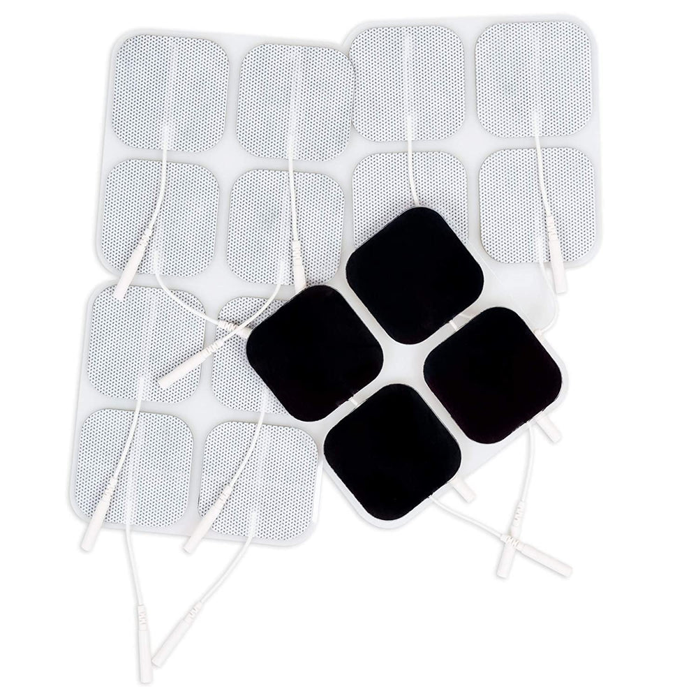 TENS 7000 pads applied to shoulder for targeted therapy benefit