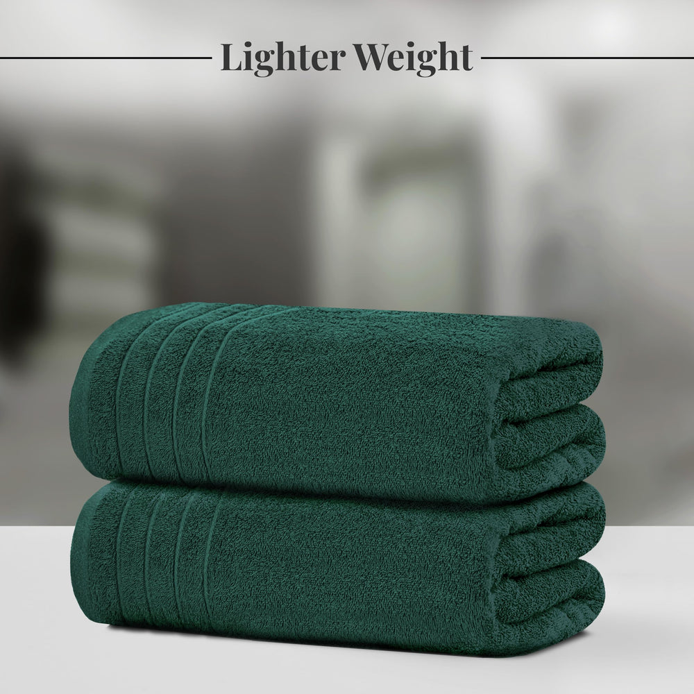 Tens Towels close-up of superfine cotton weave showing soft texture and fast-drying benefit