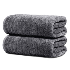 Tens Towels front folded dark grey showing neat packaging and soft look