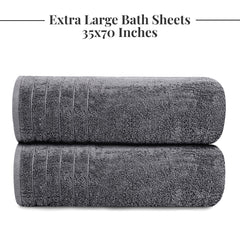 Tens Towels wrapped around person showing full coverage and comfort