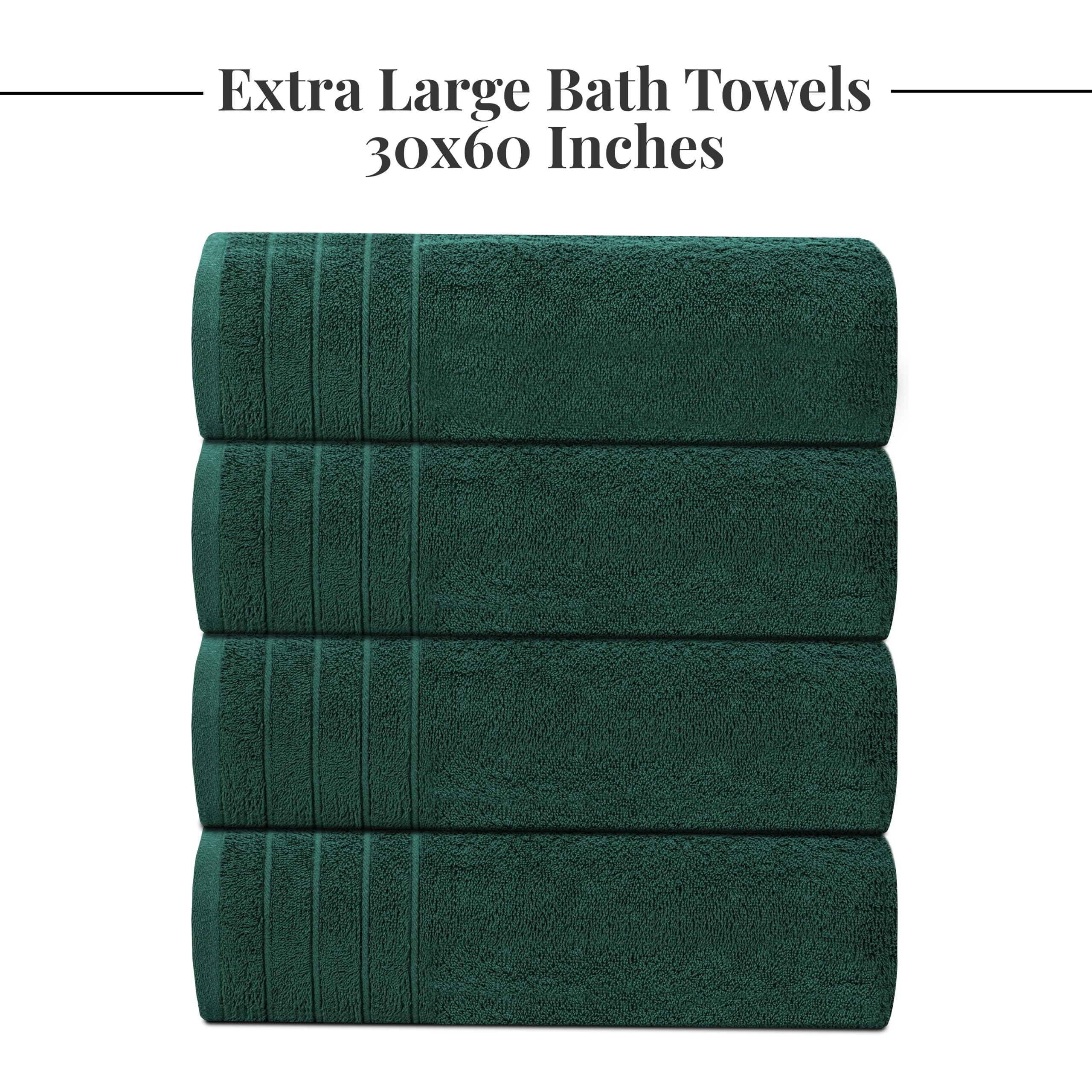 Tens Towels styled in bathroom setting showing color coordination and décor-friendly benefit