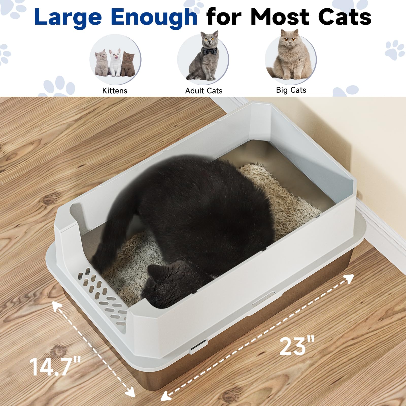TTT TENTIZON cat using low front entry for easy comfortable access