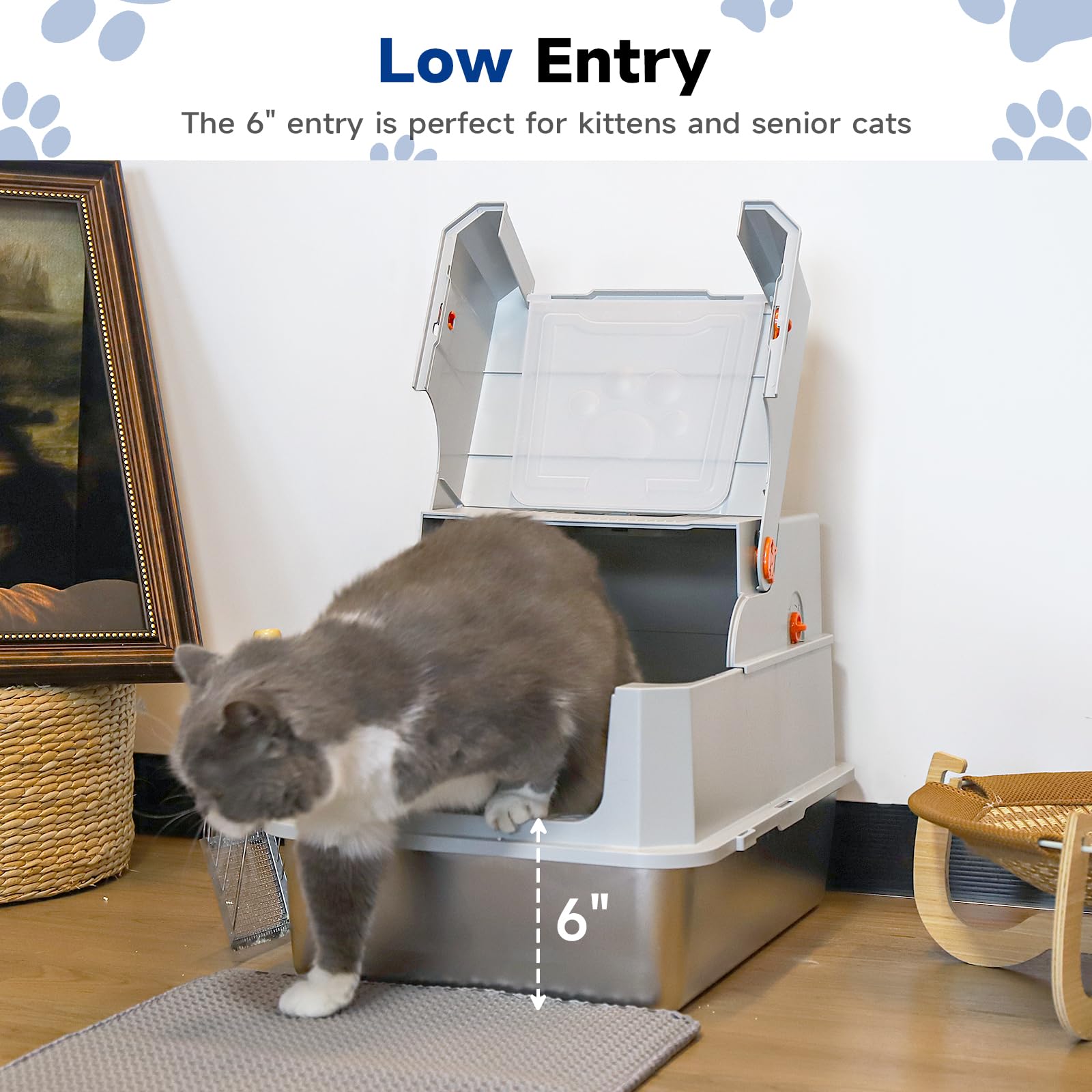 TTT TENTIZON next to large cat showing roomy interior and comfort