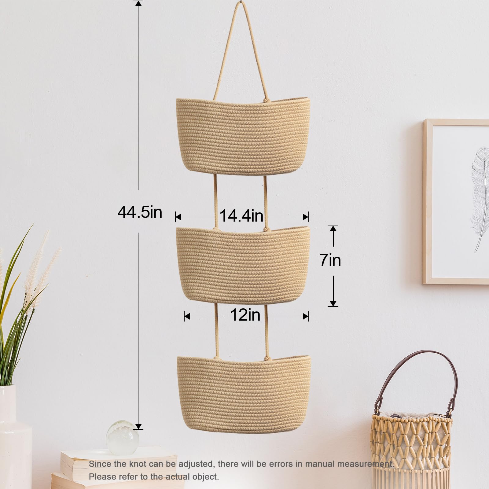 TeoKJ adhesive hooks included laid out showing easy-installation benefit