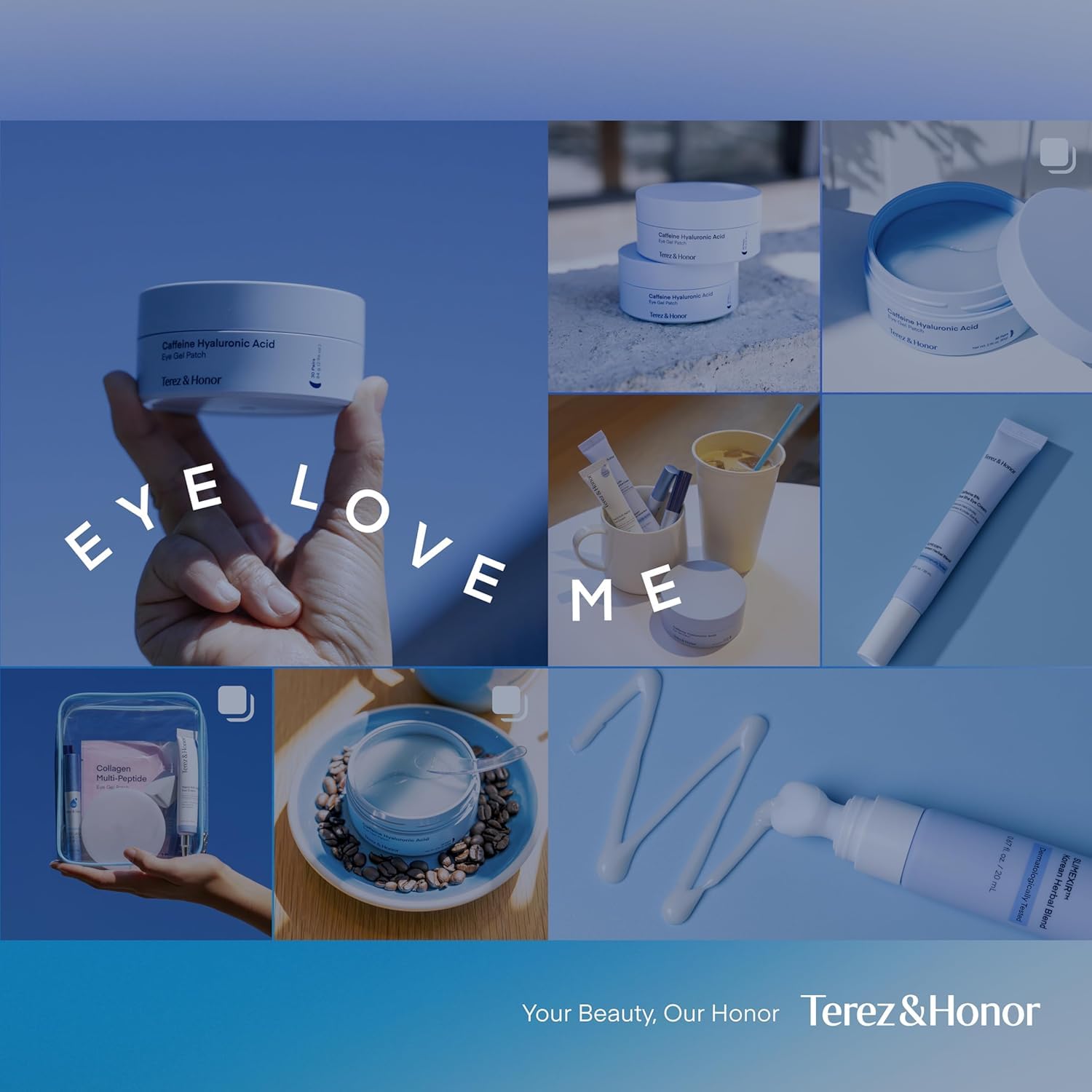 Terez & Honor before-and-after under-eye result showing brighter appearance