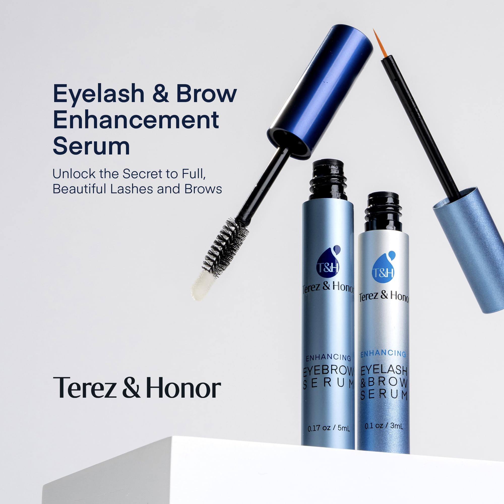 TEREZ & HONOR bottle in hand showing small, travel-friendly scale