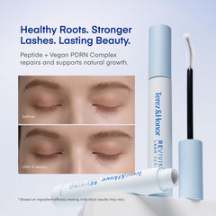 TEREZ & HONOR applicator close-up displaying precise lash-line application benefit