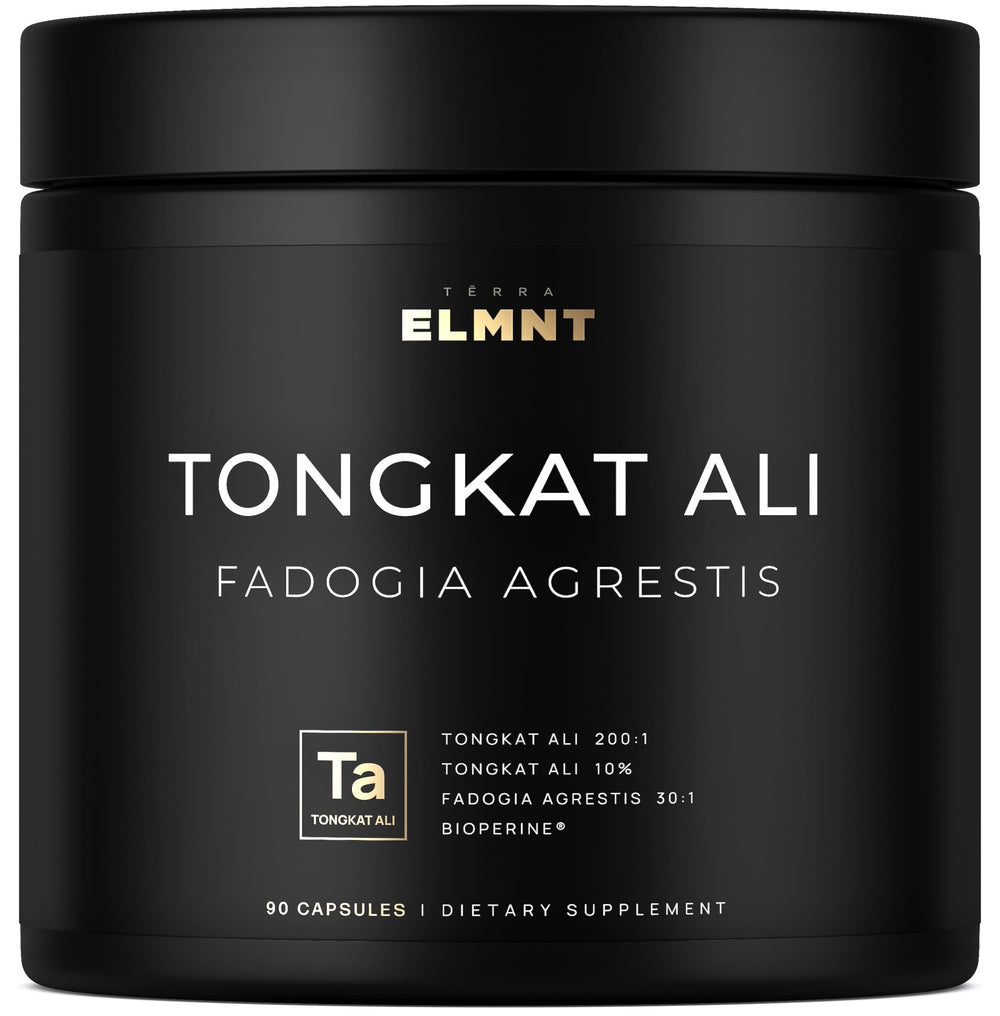 TERRA ELMNT front label clearly showing product name and potency benefits