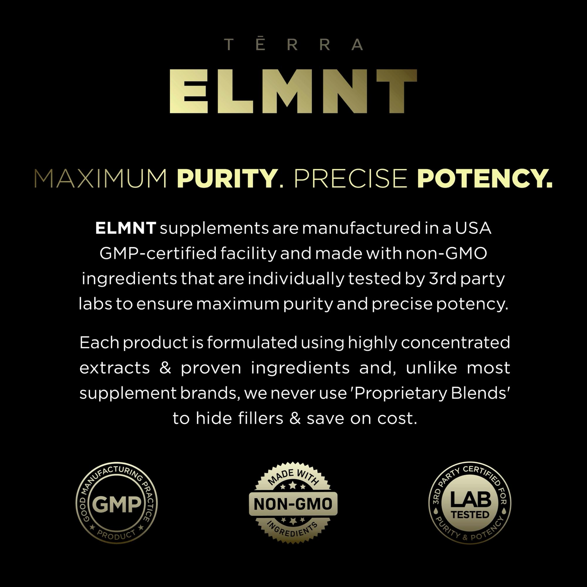 TERRA ELMNT lifestyle morning routine with bottle for daily use