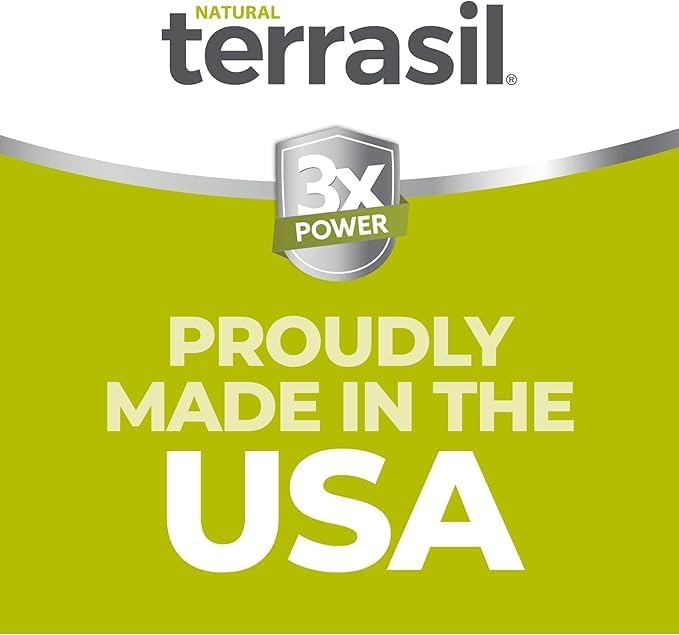 terrasil size scale next to fingers showing compact 0.5 oz tube ideal for travel