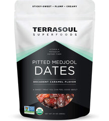 Terrasoul Superfoods front packaging showing 1.5 lb bag and branding benefit convenience