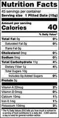 Terrasoul Superfoods open bag with spoon ready to use showing pitted convenience
