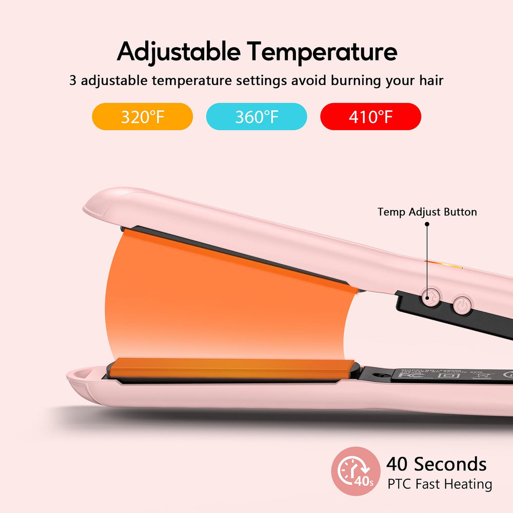 Terviiix styling bangs demonstrating precise control and neat edges