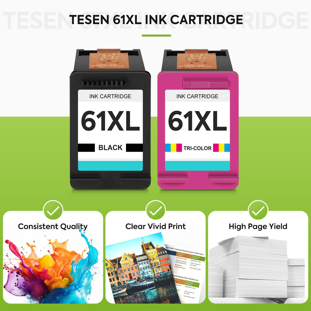 TESEN 61XL tri-color sample photo showing vibrant color reproduction
