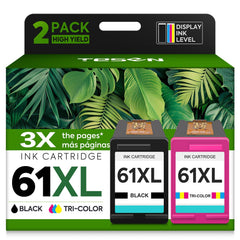 TESEN 61XL front packaging showing combo pack and compatibility benefits