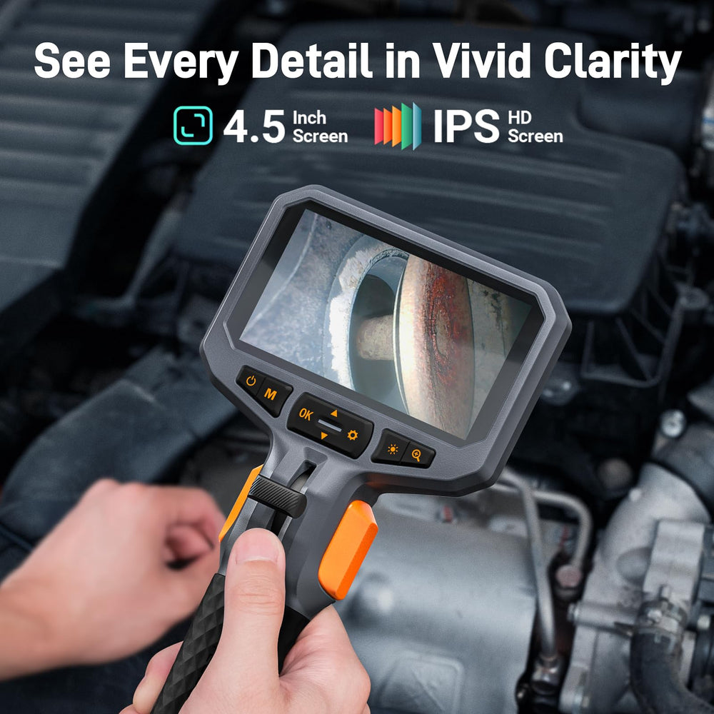Teslong probe articulating in hand demonstrating maneuverability benefit