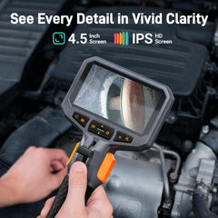 Teslong probe articulating in hand demonstrating maneuverability benefit