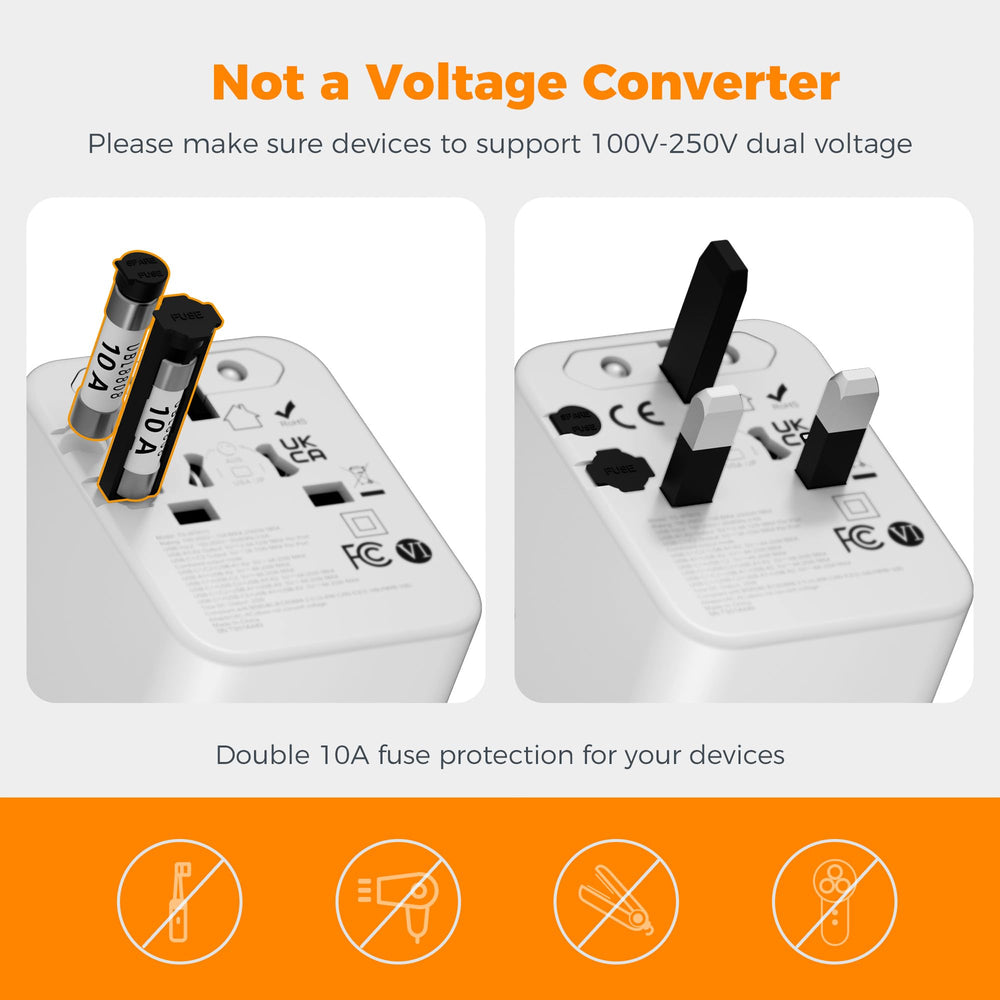 TESSAN powering phone tablet and camera simultaneously for efficient charging