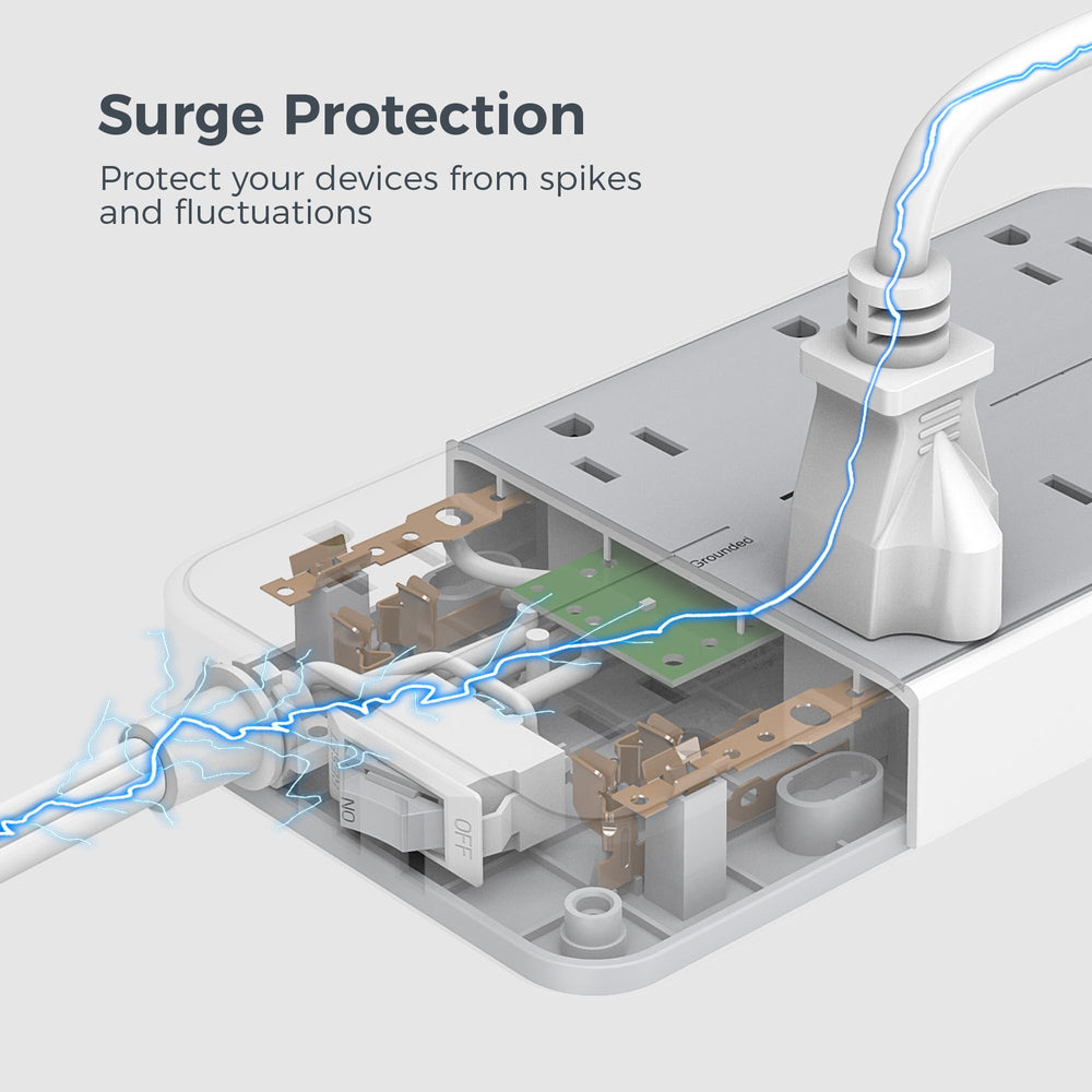 TESSAN mounted under a counter illustrating secure installation and tidy cables