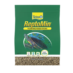 Tetra ReptoMin front packaging showing product benefits and weight