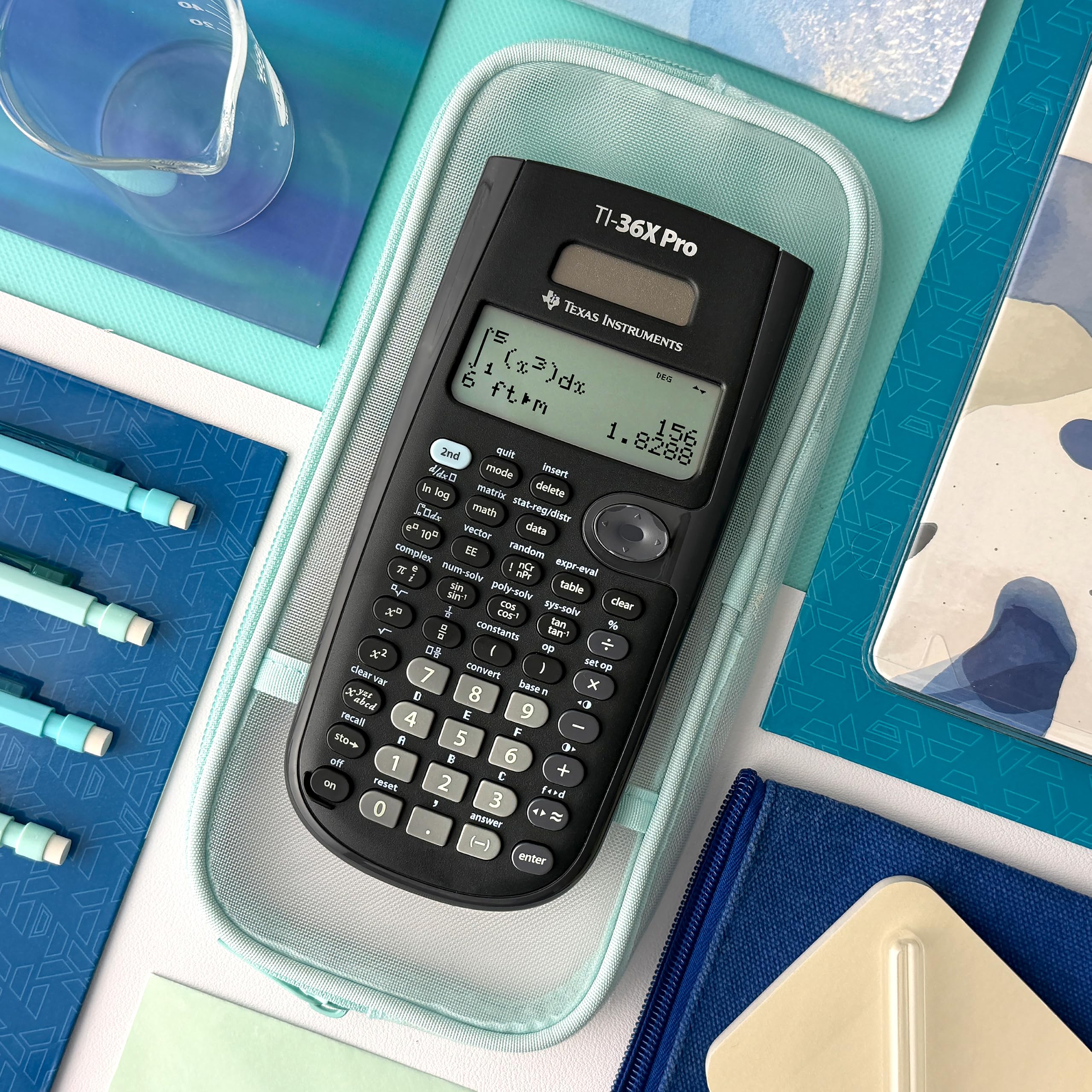 Texas Instruments TI-36X Pro in use in classroom helping students with tests and homework