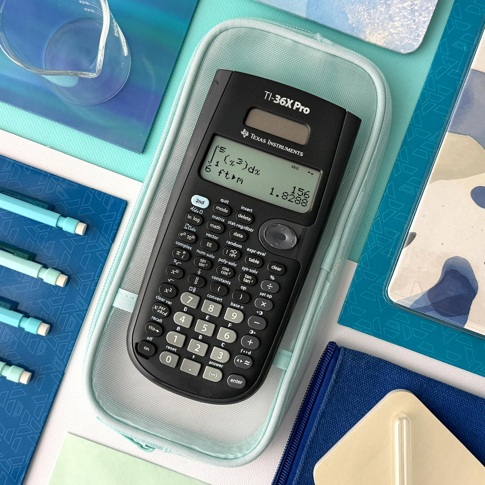 Texas Instruments TI-36X Pro in use in classroom helping students with tests and homework