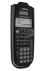 Texas Instruments TI-36X Pro side profile for scale demonstrating slim, portable design