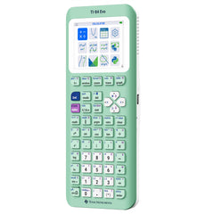 Texas Instruments TI-84 Evo screen close-up highlighting expanded graphing area for easier analysis
