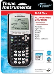 Texas Instruments TI-84 Plus keypad close-up highlighting tactile keys for fast input