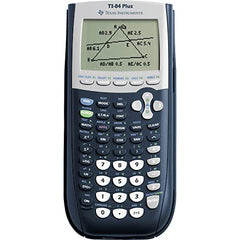 Texas Instruments TI-84 Plus close-up of 320x240 screen displaying multiple graphs for clearer analysis