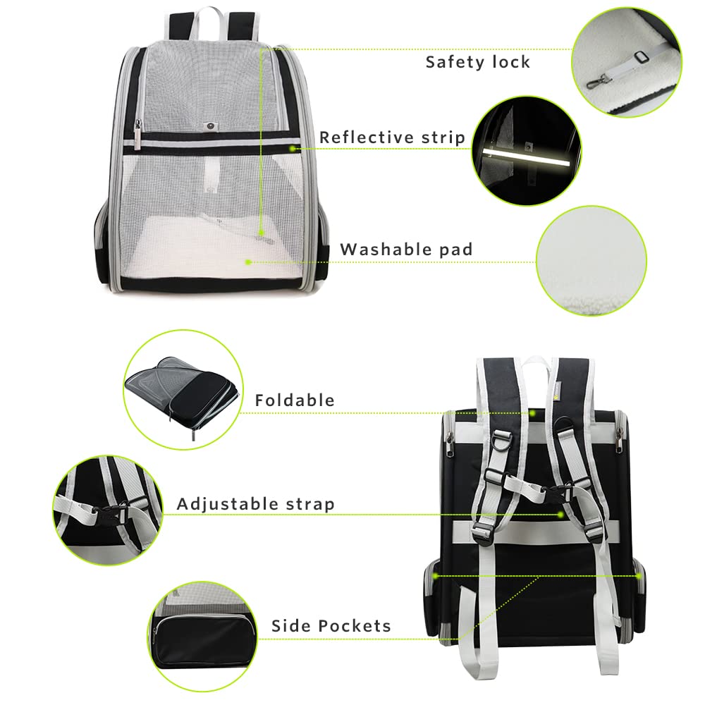 Texsens top handle and heavy-duty zippers for safe carrying convenience