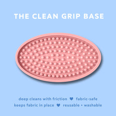 thanks mom co close texture of solid stain bar highlighting natural ingredient clarity