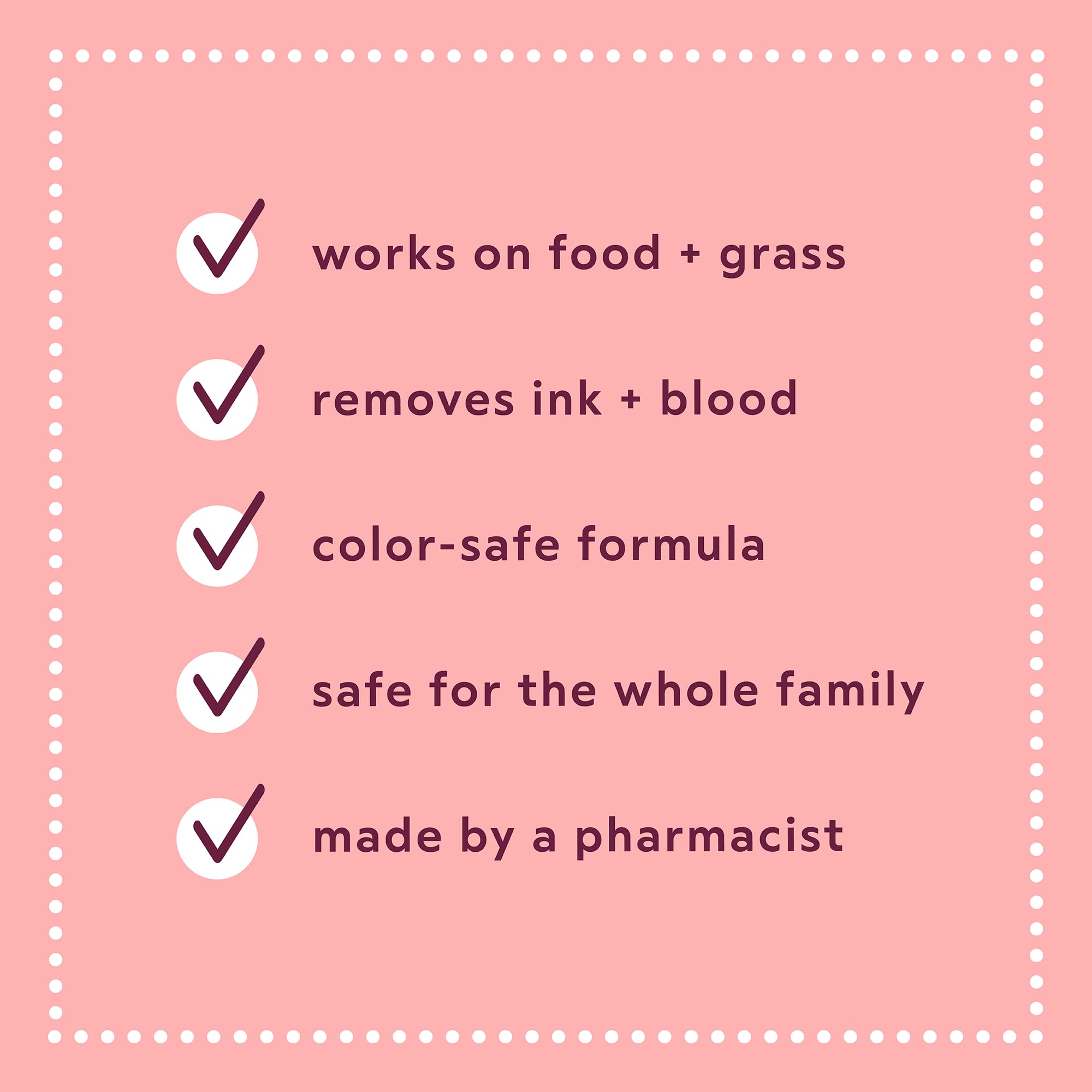 thanks mom co size comparison near keys and phone for travel-ready stain solution