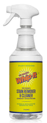 THE AMAZING WHIP-IT front label on 32 oz bottle showing product name and uses