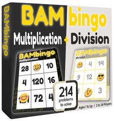 THE BAMBINO TREE front packaging showing BAMBingo game, clear learning benefit