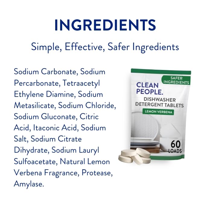 THE CLEAN PEOPLE product on kitchen counter in a tidy lifestyle scene showing sustainable choice