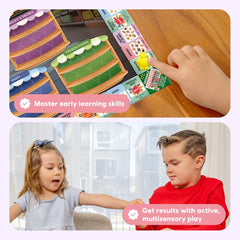 The Fidget Game shopping lists and item cards organized for easy gameplay