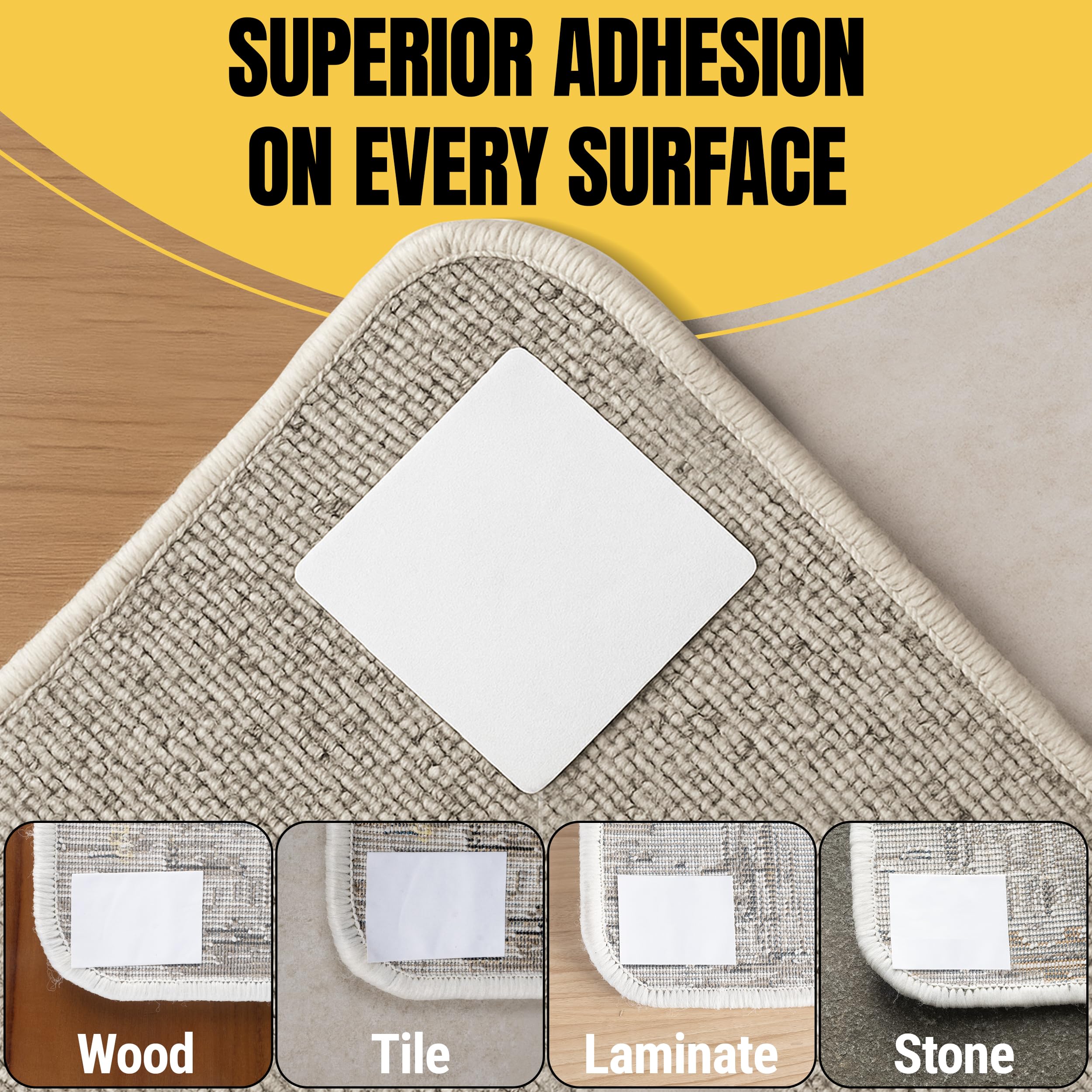 The Good Stuff roll next to a ruler to show scale, helping buyers visualize coverage