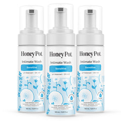 The Honey Pot Company front bottle view showing gentle daily use benefits